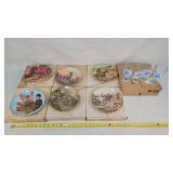 6- Western / Rockwell Collector Plates & Pepsi