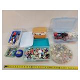 Sewing Thread & Goodies / Longaberger Basket