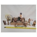 Many Indian Figurines