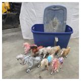 Tote of Many Toy Horses