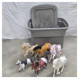 Tote of Many Toy Horses