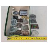 17 Adv. Belt Buckles