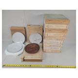 13 Frankoma / Grace Madonna Plates