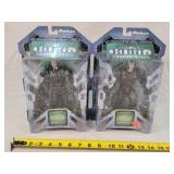 Star Trek Borg Hirogen Figures 1 & 2