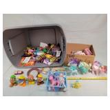 Tote with Kids Toys