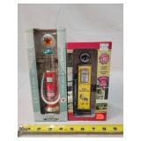 2- Vintage Adv. Gas Pumps