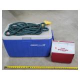 Igloo Lunch Box & Coleman Cooler & Hose