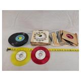 Vintage 45 RPM Music Records