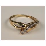 10K SUN Gold Ring - 2.1 Grams - Size 6