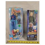 Super Girl & Marvel Avengers Black Widdow