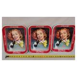 3- Coca-Cola TV Trays