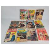 11- Vintage Western Comic Books