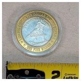 .999 Fine Silver Gaming Token