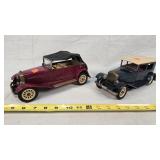 2 - Vintage Tin Friction Cars