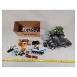 RC Car & Tractor & Many Small Toys