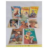8- Vintage Gene Autry Comic Books
