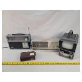 Unisonic B&W TV & Vintage Radios