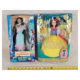 Disney Pocahontas & Snow White Dolls