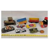 Vintage Tin Windup & Tin Toys