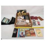 Old Post Cards, Farm Notebooks, & Advertising