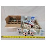 Small Coca-Cola Glasses & Adv. Mugs