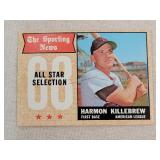 1968 Topps #361 Harmon Killebrew baseball card