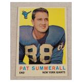 1959 Topps #41 Pat Summerall football card