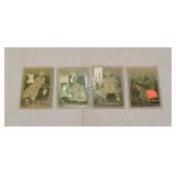 4- Gold Baseball Cards