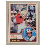 1983 Topps Cal Ripken Jr. baseball card