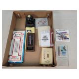 Advertising Thermometers, & Rain Gauge