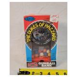 Sealed Dukes of Hazzard 7"T Gumball Machine