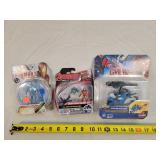 3 Marvel Action Figures