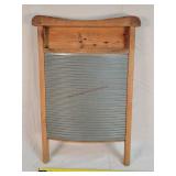 Antique Wooden Wash Board 22" Tall