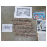 Cedar River Sign & Drawings / Paintings