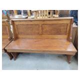 Antique 54" Church Pew