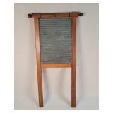 Antique Wooden Wash Board 30" Tall