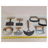 8- Antique Meat Choppers