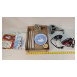 Vintage Glass Candles, Play Irons, & More