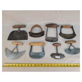 8- Antique Meat Choppers