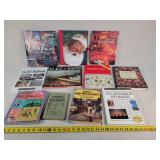 Depression Glass, Barn, & Other Books