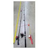 Zebco & Raven Rods & Misc Reels & Mini One