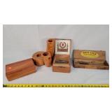 Tobacco & Other Boxes & Candle Holder
