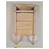 Antique Wooden Wash Board 23" Tall