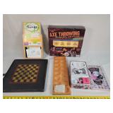Foam Axe Thrower Set & Board Games