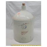 Red Wing 5 Gallon Shoulder Jug - Cracked on Side