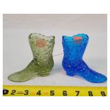 2- Fenton Glass Ladies Boots