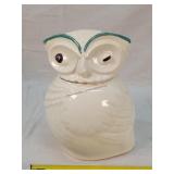 American Bisque ceramic owl cookie jar