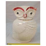 American Bisque owl cookie jar