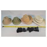 7 to 7.25 Sized Hats & 2- Suspenders Sets