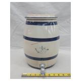 Crown Stoneware 2 Gallon Water Cooler - Cracked